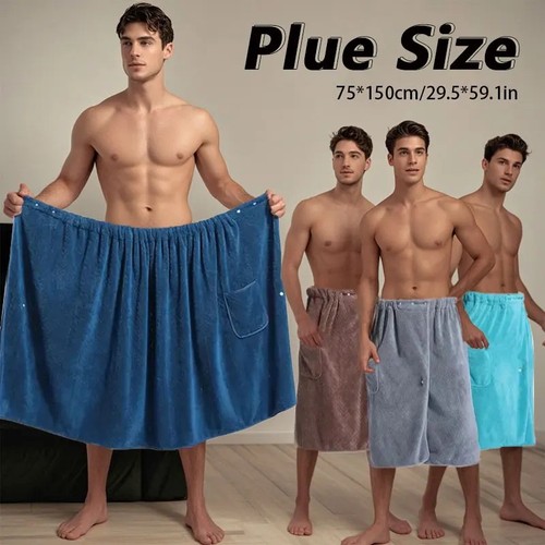 Mens bath towel skirt wrap - towel,