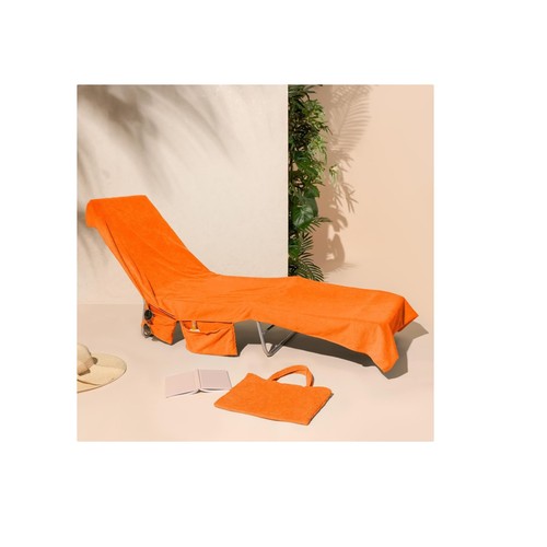 Sunbed towel with - sunbed,