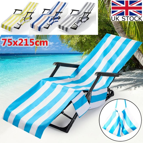 Microfiber lounger beach towel - beach,