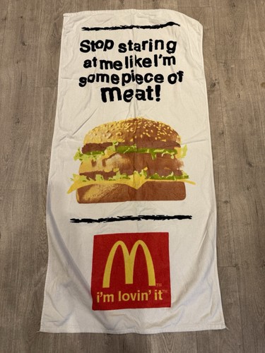 Mcdonald beach towel - mcdonald’s,