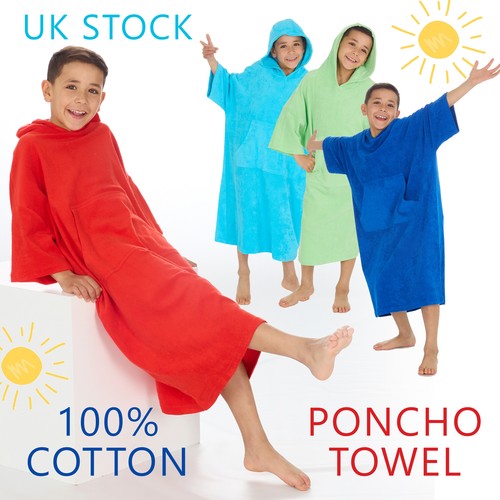Kids hooded poncho - hooded,