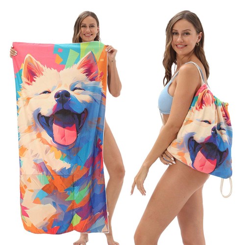 Microfiber beach towel - beach,