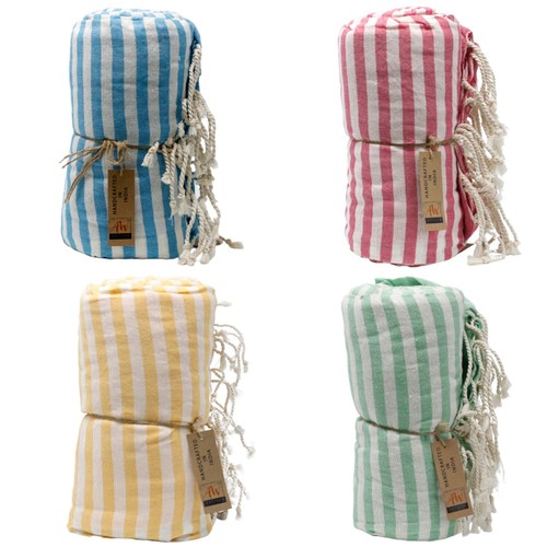 Cotton pareo beach towel throw - pareo,